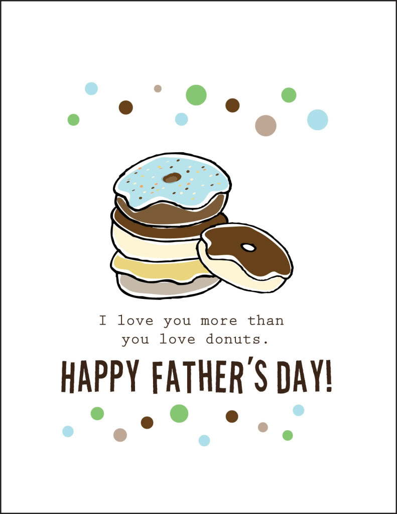 Free Printable Fathers Day Card For My Husband