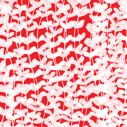 Heart Strings in Red Surface Pattern Design