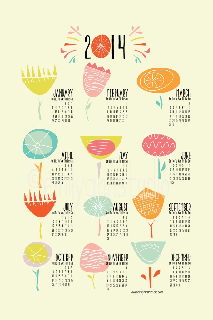 Spoonflower Tea Towel Calendar Contest Showit Blog