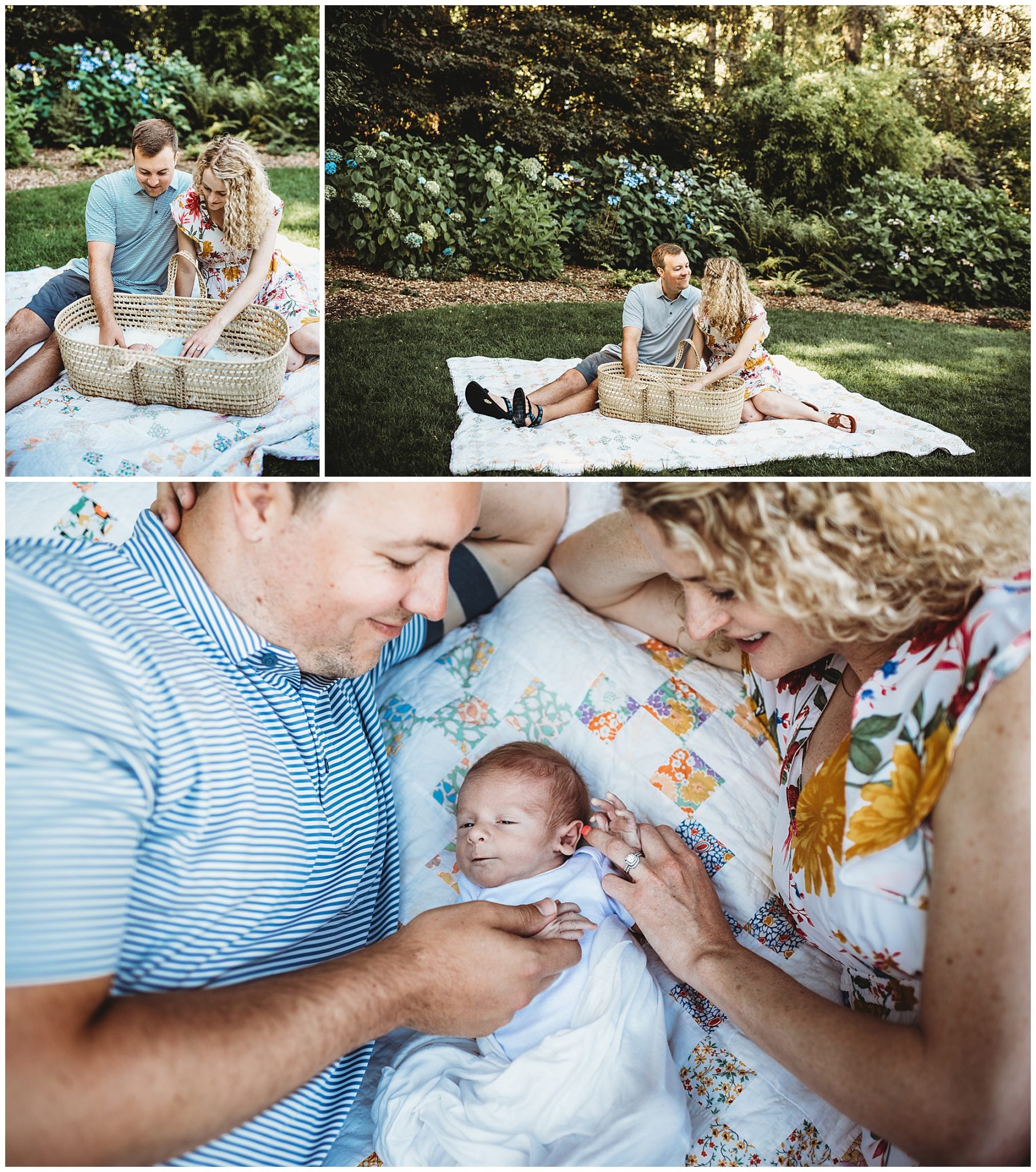 Outdoor Newborn Photos | Seattle Photographer | Showit Blog